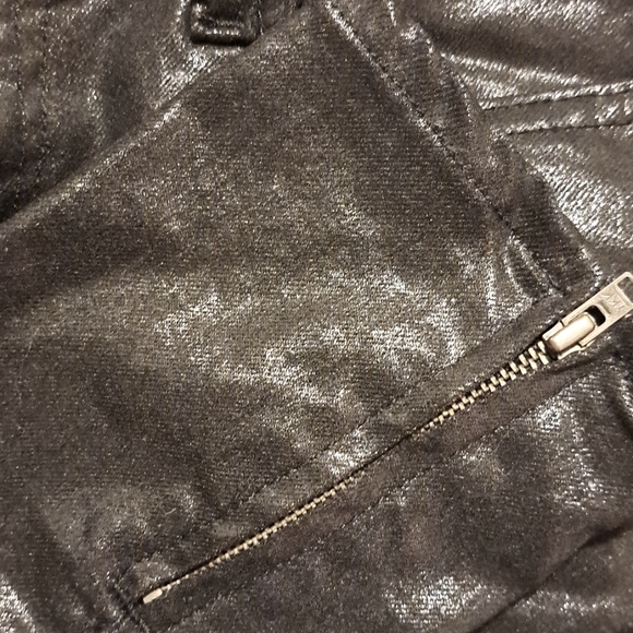 All saint coated shinny back pants - Picture 7 of 9